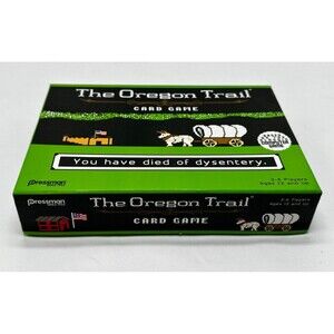 THE OREGON TRAIL Card Game - Pressman 2016 - 2 to 6 Players - COMPLETE